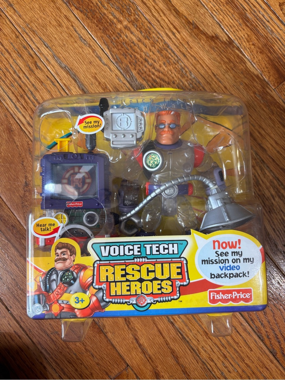Fisher-Price Rescue Heroes Voice Tech Warren Waters sealed New!